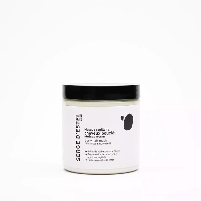 Masque cheveux bouclés